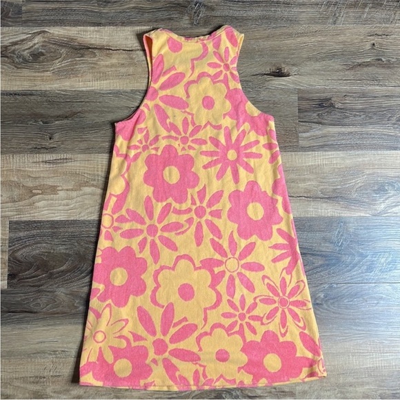 BLOGGERS FAVE Zara Jacquard Terrycloth Mod 60s Halter Mini Dress -NWT, sz S or L - Picture 6 of 12